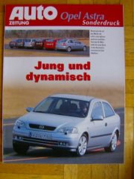 Auto Zeitung Opel Astra Sonderdruck +Kadett A +B +Sport