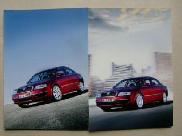 Skoda Superb Modelljahr 2006 Pressefotos +Historie