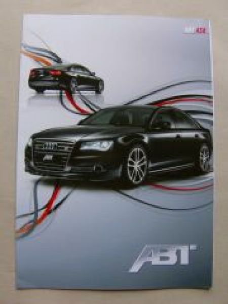 Abt AS8 A8 4HO Prospekt 2011 +Preisliste NEU