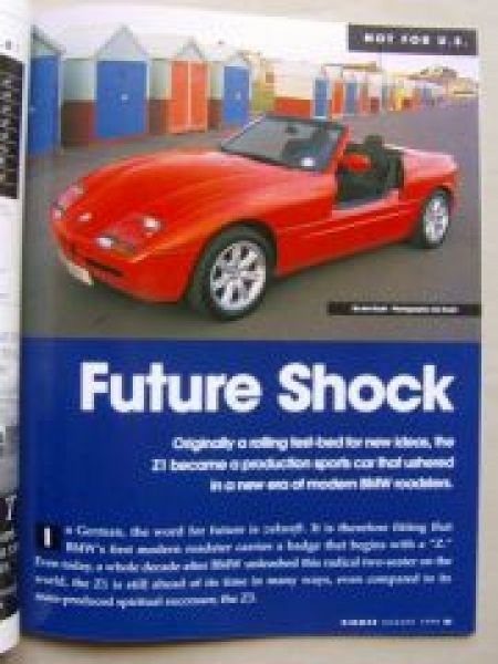 Bimmer 8/1999 Z3 roadster, 2002tii,Z1,323is Coupè E46