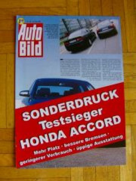 Auto Bild 20/2003 Testsieger Honda Accord