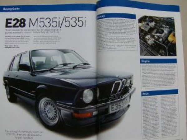 Total BMW 1/2005 320Cd Convertible E46,M3 CSL,M535i 535i E28