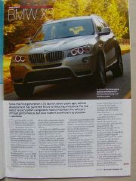 Automotive Engineer Mai 2011Range Rover Evoque,X3 F25,BMW M5 F10