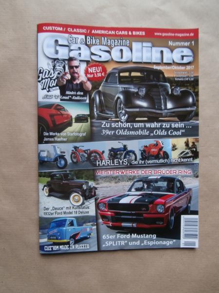 Gasoline Car & Bike Magazine Nr.1 9+10/2017