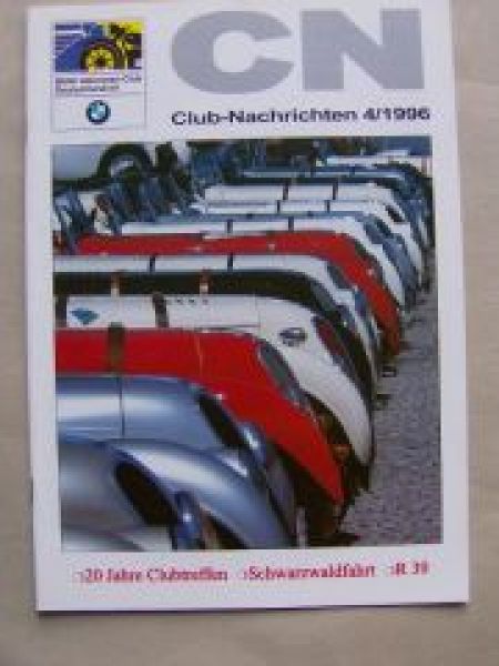 BMW Veteranen-Club Deutschland Clubnachrichten 4/1996 R39