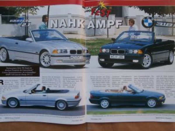 BMW Power Magazin 1/1996 Z1, Z3, E30, Opus E36,Hartge H3-2.1