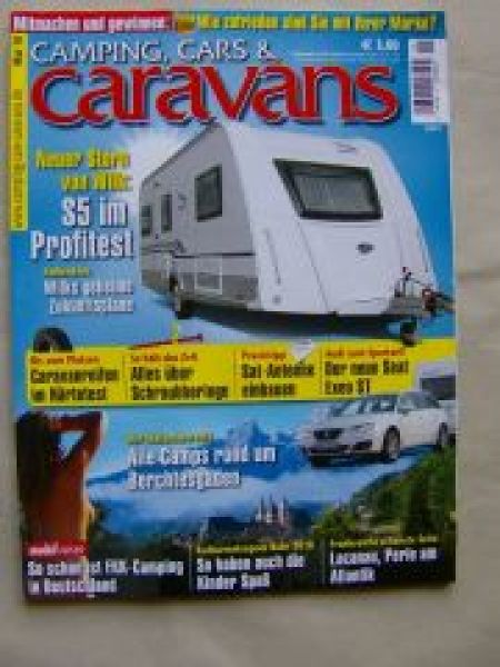 Camping, Cars & caravans 5/2010 Seat Exeo ST, Wilk S5,iX55,Sunli