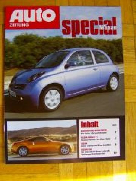 Auto Zeitung Nissan Special Micra +C+C 350Z Renner