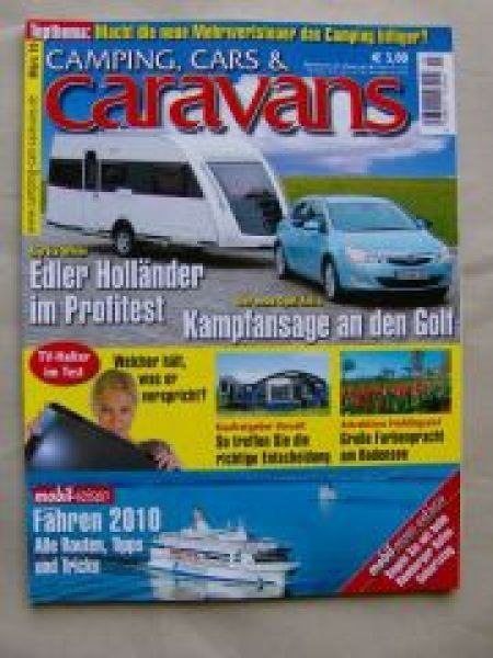 Camping, Cars & caravans 3/2010 Kip Isa White 47 TBL, Sterckeman