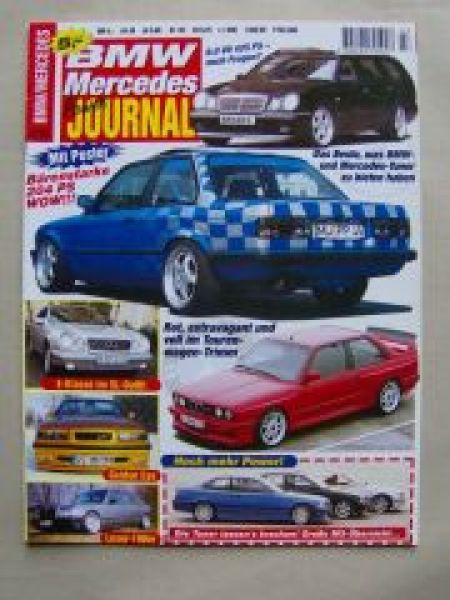 BMW Mercedes Power Journal 3/1997 M3 E30, 190 W201, E36 M3