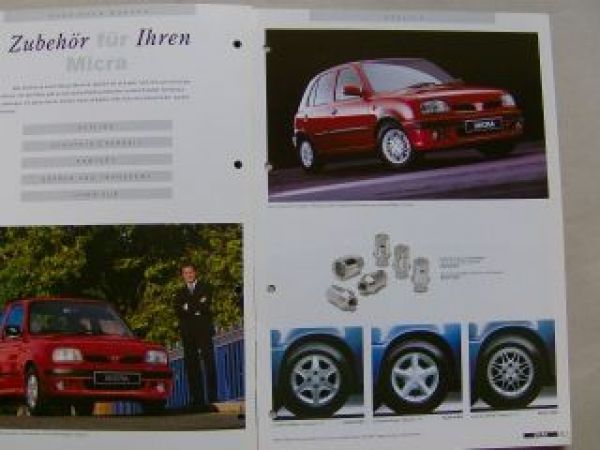 Nissan Micra Zubehör ab 2.1996