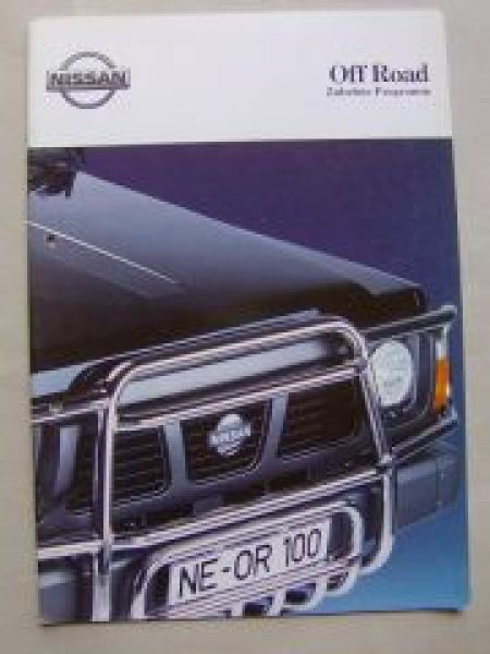 Nissan Off Road Zubehör-Programm 1991 Patrol Terrano