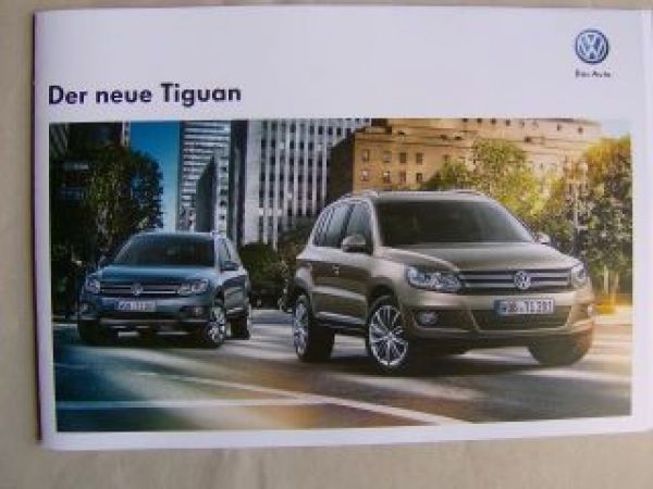 VW Tiguan +Track&Style Track&Field Prospekt April 2011 NEU