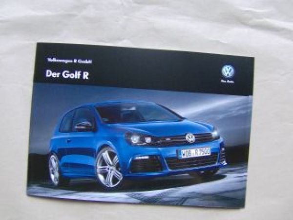 VW Golf6 R Prospekt Mai 2011 NEU