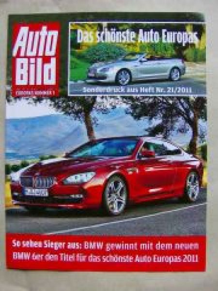 Auto Bild 21/2011 6er Cabriolet Coupè Auto Europa 2011