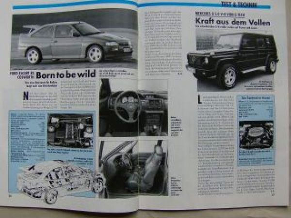 Allrad Abenteuer 8+9/1992 Opel Monterey vs. Toyota HDJ 80 vs. Pa