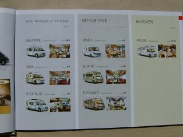 bürstner Reisemobile August 2010 +Preisliste