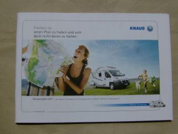 Knaus Reisemobile 2011 Van Klasse Teilintegrierte +Hubbett