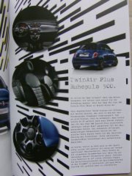 Fiat 500 +C Page One 55 to Follow Prospekt Juni 2011 NEU