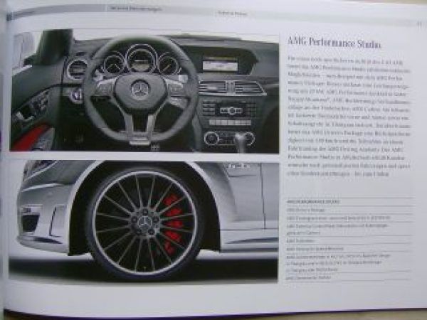 Mercedes Benz C-Klasse Coupè +AMG C63 Juni 2011 NEU