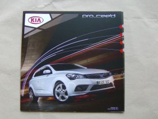 Kia pro_cee`d Prospekt +Preislsite Januar 2011