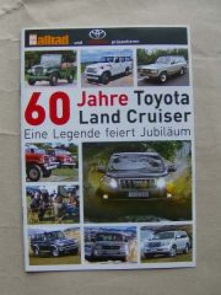 Auto Bild allrad 60 Jahre Toyota Land Cruiser J4 J7 Prado J20 J1