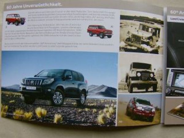 Toyota Land Cruiser +V8 60th Anniversary Juli 2011 NEU