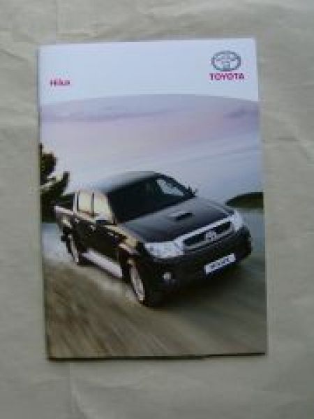 Toyota Hilux +Preisliste März 2011 NEU