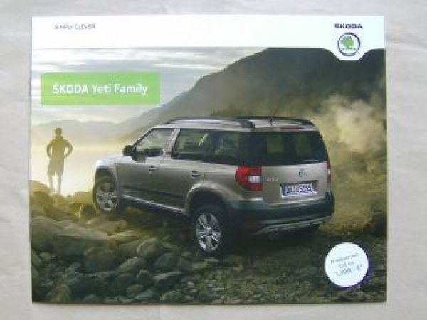 Skoda Yeti Family April 2011 NEU Typ5L
