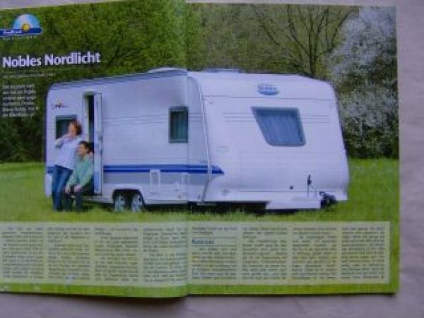 Camping, Cars & caravans 6/2005 Hobby Excelsior, Adria Action