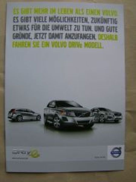 Volvo DRIVe S40 S60 S80 V60 Diesl-Plug-In-Hybrid, C30 Electric