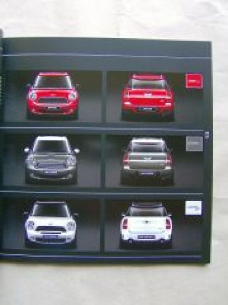 BMW Mini Countryman R58 Prospekt März 2011 +Cooper +JCW