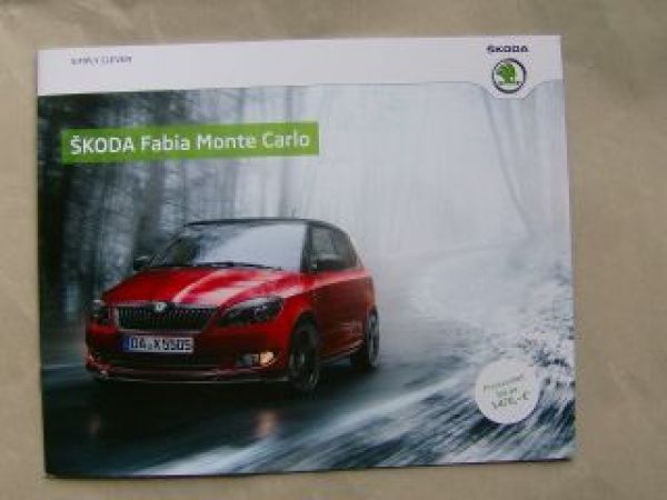 Skoda Fabia Monte Carlo Juni 2011 Rarität NEU