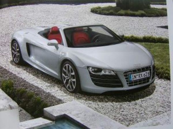 Audi R8 +Spyder +R8 LMS Buch April 2011 NEU Modell 423