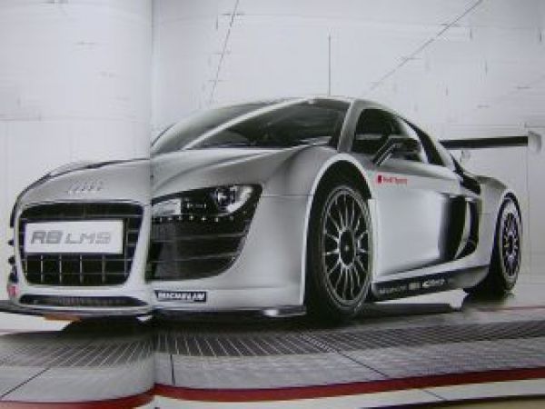 Audi R8 +Spyder +R8 LMS Buch April 2011 NEU Modell 423