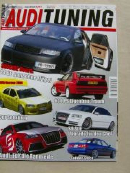 Audi Tuning 3/2008 A4 B5, Typ89, A4 8E, A4 8H,A3 8P,TT 8J