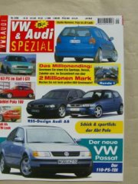 VW & Audi Spezial 5/96 VW Passat TDI, RSS-Design A8