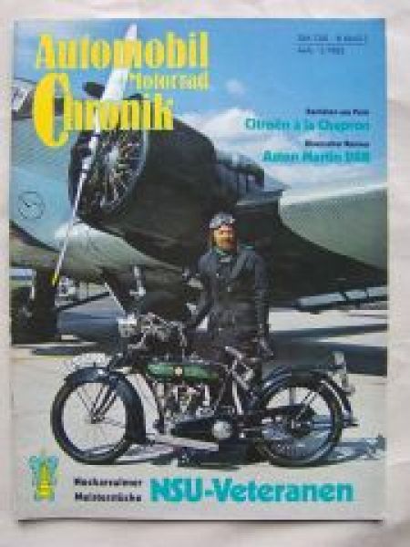 Automobil und Motorrad Chronik 5/1982