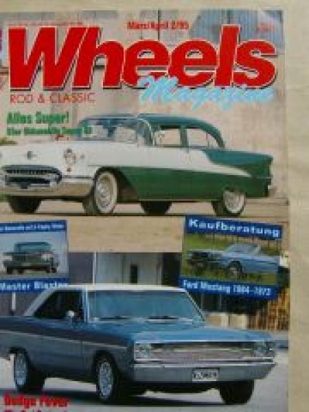 Wheels Magazine 2/1995 69er Dart Custom Coupè, Kaufberatung Ford