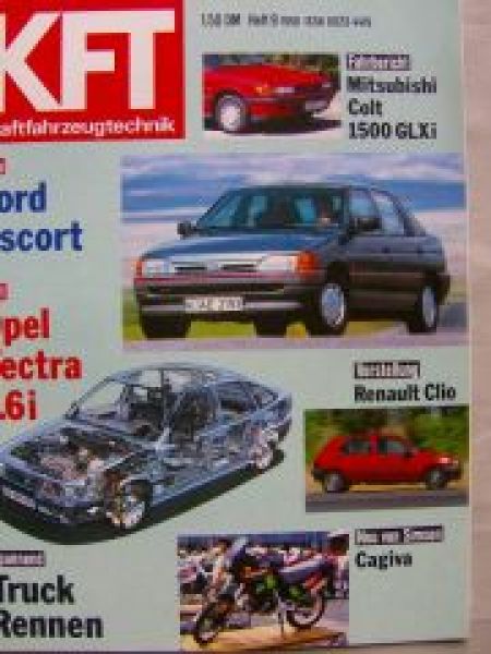 KFT 9/1990 Renault Clio, Cagiva, BMW 318i M40