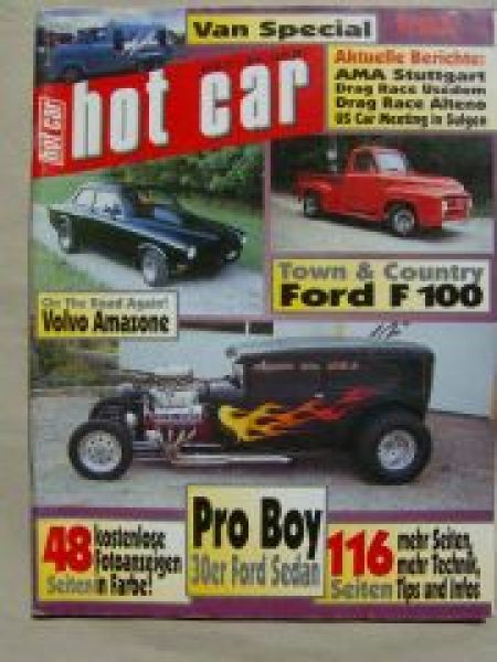 hot car 1/1992 Volvo Amazone, Van Special, Ford F100,Bedford