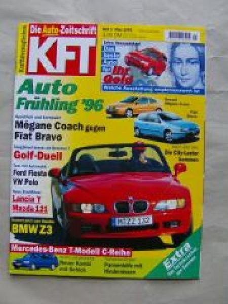 KFT 3/1996 BMW Z3 roadster, Mazda 121, Porsche 911 Targa