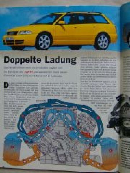 KFT 10/1997 Opel Vectra i 500, Dauertest: E230 + Audi A3 TDI