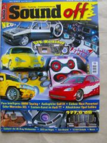 Sound off 2/2003 BMW 330d Touring E46, VW Bus T3,Hummer H2