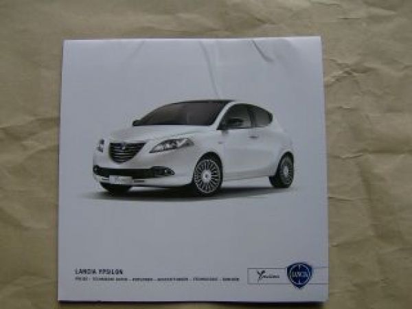 Lancia Ypsilon Prospekt Juli 2011 +Preisliste