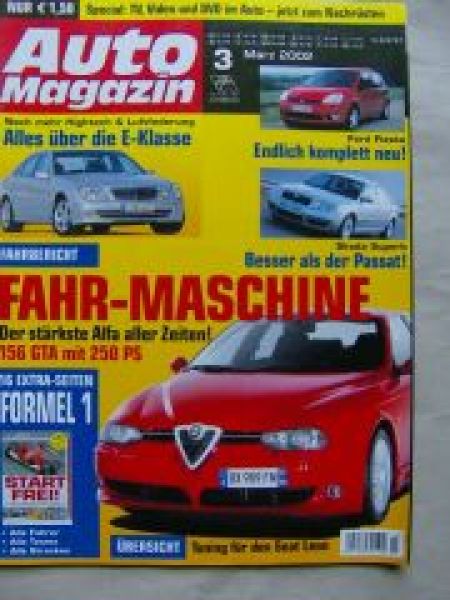Auto Magazin 3/2002 E-Klass BR211, Supber, Leon,BMW X5 4.6is