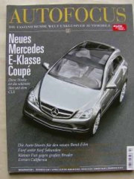 Auto Focus 4/2008 E-Klasse Coupè BR212,F599GTB Fiorano