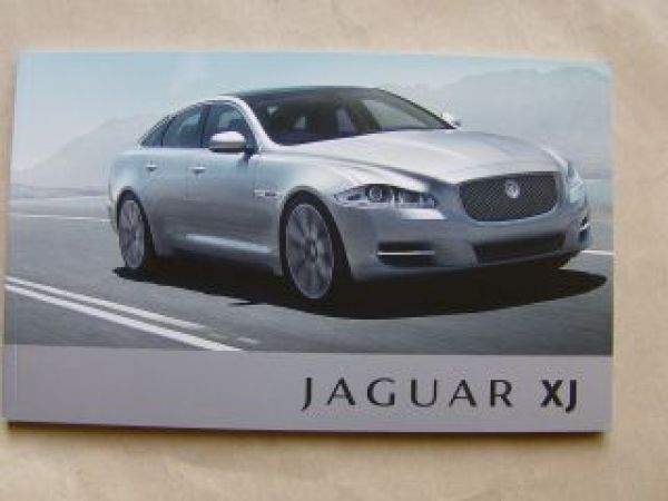 Jaguar XJ Prospekt Juni 2011 NEU X351