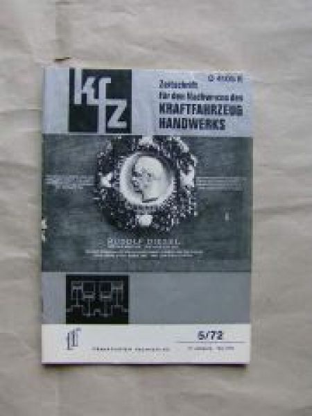 kfz Zeitschrift für den Nachwuchs des Kraftfahrzeug Handwerks 5/