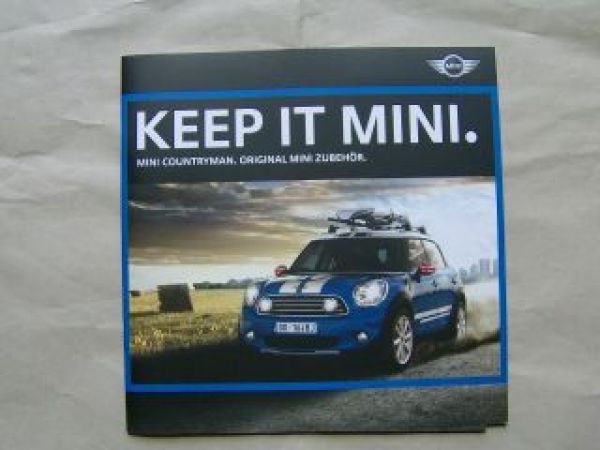 Mini Countryman JCW Tuning+Orignal Zubehör März 2011 NEU